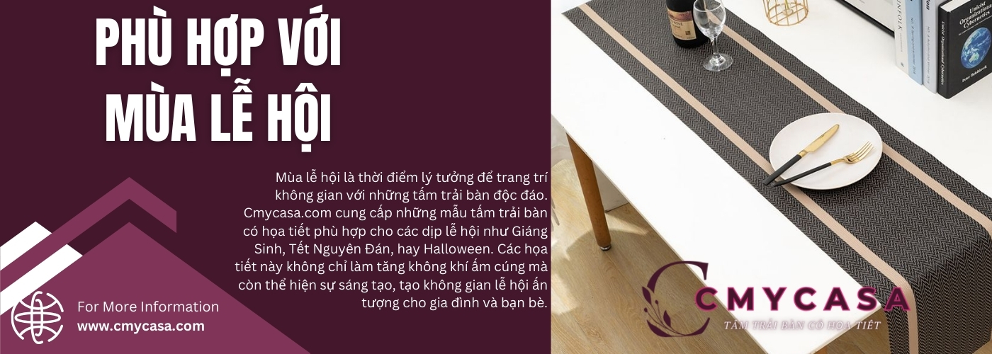 image slide banner home page Tấm trải bàn có họa tiết cmycasa (2)